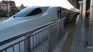 東海道･山陽新幹線 のぞみ115号 到着･発車新横浜駅 [upl. by Astera204]