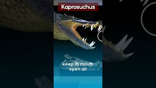 Discover the Fascinating Kaprosuchus  A SemiAquatic Dinosaur from the Cretaceous Period [upl. by Frodina]