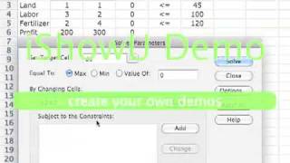 Linear Programming The Farmer Problem Part II [upl. by Purington]