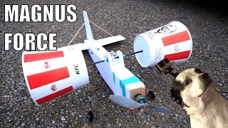 RC KFC bucket aeroplane magnus effect [upl. by Sonia]