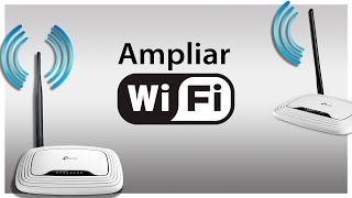 Cómo usar un ROUTER como REPETIDOR WiFi [upl. by Jadda]