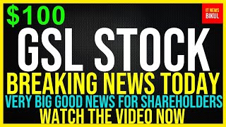 GSL Stock  Global Ship Lease Inc Stock Breaking News Today  GSL Stock Price Prediction  GSL [upl. by Heger972]