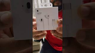 My Tata CLiQ shopping experience  Unboxing of Apple ear pods type C shorts ytshorts review 🤔🤔🤔 [upl. by Fennie798]