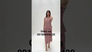 dress kebaya modern cocok untuk kondangan ataupun acara resmi lainya ready n custom size [upl. by Eelsew]