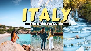 HOW TO TRAVEL ITALY  Perfect 3 Week Itinerary [upl. by Delmar]