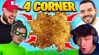 The 4 Corner Floor Is Lava Challenge [upl. by Raynata]