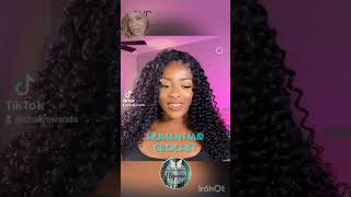 🔥Human Hair Crochet Braids QVR MicroLoop Human Hair [upl. by Aiclid]