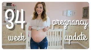 34 week pregnancy update  belly stopped growing [upl. by Hach]