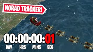 🌎 LIVE NORAD Santa Tracker 2024 🎅 Tracking Santa Live🔴 247 [upl. by Isaak]