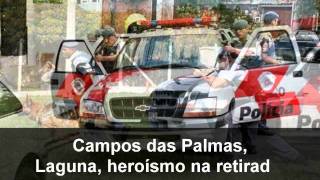 HINO DA POLICIA MILITAR DE SÃO PAULO  Legendado [upl. by Enneyehc]