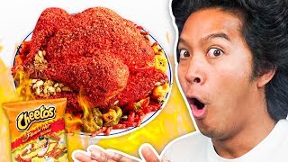 HOT CHEETOS DEEP FRIED TURKEY [upl. by Dnalrag39]