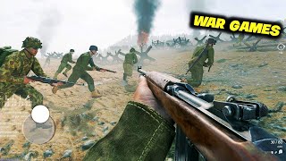 Top 10 Military War Games for Android 2023 HD [upl. by Aivin705]