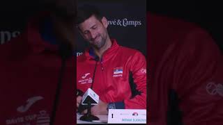 Novak Djokovic Learning Spanish  Expression “Echar de menos” [upl. by Aromat]