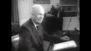 Dwight Eisenhower on Open Skies Policy in 1960 [upl. by Ellinet295]