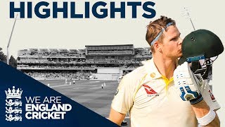 Steve Smith Makes 144 On Test Return  The Ashes Day 1 Highlights  First Specsavers Ashes Test 2019 [upl. by Lynden]