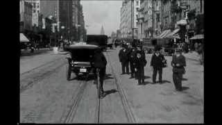 quotA Trip Down Market Streetquot  San Francisco in 1906 before the earthquake HQ [upl. by Anirehtak91]