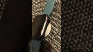 Apple watch series 4 charging 🔋😯 viralvideo apple watch shorts [upl. by Aohsoj]