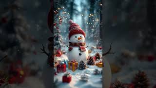 Cute Winter Snowman 1 [upl. by Ciapha]