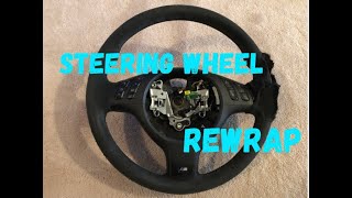 RedlineGoods Steering Wheel Wrap Installation [upl. by Lamaaj852]