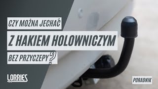 Czy można poruszać się z hakiem bez przyczepy   Videoporady LORRIES [upl. by Ntsud]