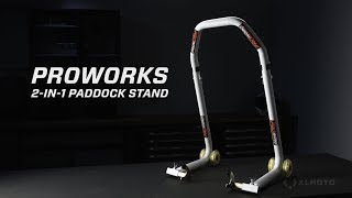 Proworks 2in1 Paddock Stand Front amp Rear [upl. by Averell181]