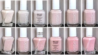 ESSIE Sheer Shades NONSTREAKY LIVE SWATCH on RIDGY NAILS [upl. by Eugenle215]