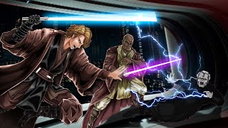 What If Anakin Skywalker KILLED Palpatine Animated [upl. by Alekal306]