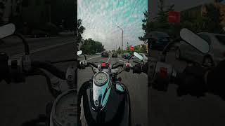 Yamaha Dragstar XVS 650  Bobber  POV RAW PURE ENGINE SOUND 4K VSTAR [upl. by Airun]