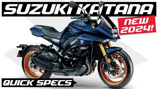 All New SUZUKI KATANA  2024 Specs [upl. by Hamal]