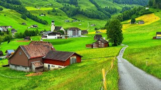 Switzerland  Relaxing walk in the most beautiful places in Appenzellerland  Swiss countryside [upl. by Adnuhsat]