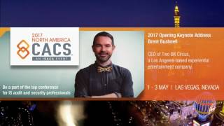 North America CACS 2017 Opening Keynote Speaker [upl. by Ytinav]