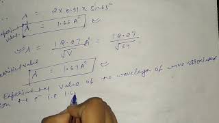 Analysis and Conclusion of DavissonGermer Experiment for BSc 3rd year by Sapna Agarwal [upl. by Enirhtak]