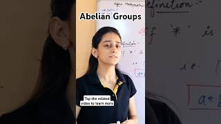 Abelian Groups 📝 shorts ytshorts trendingshorts education grouptheory [upl. by Yunfei51]