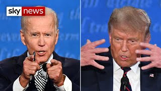 Watch In Full Trump versus Biden in the first US Presidential election debate [upl. by Akinak293]