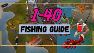 Osrs New Players Fishing Guide [upl. by Atirehc]