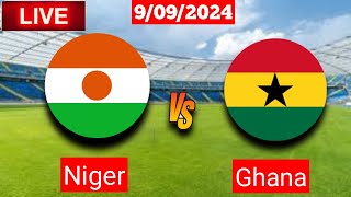 Niger Vs Ghana  CAF Africa Cup Fifa Live Match Score HD Today 2024 [upl. by Imeka]