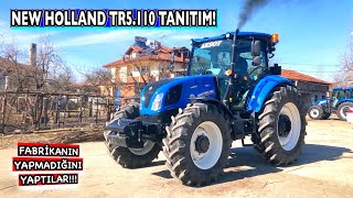 SINIFINDA TEK TRAKTÖR NEW HOLLAND TR5110 DETAYLI İNCELEME [upl. by Mora]