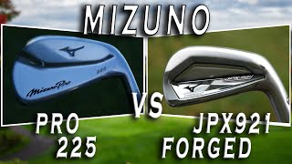 Mizuno Pro 225 vs JPX921 Forged Feel and Looks Review [upl. by Vonny837]