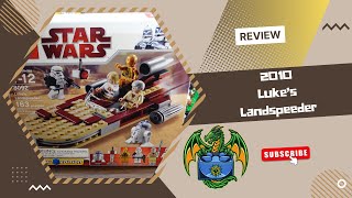 2010 Lukes Landspeeder Review  Lego Star Wars set 8092  163 pcs [upl. by Ahseinar454]