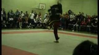 Ehsan Shafiq fights with sanshou fighter 2006 England [upl. by Solakcin708]