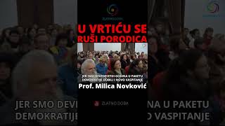 Nakaradno vaspitanje pravi nesposobnu decu  Milica Novković [upl. by Ahteral]