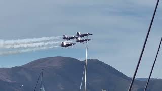 Blue Angels in San Francisco 2024 [upl. by Eimiaj]