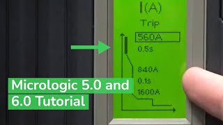 Micrologic 50 and 60 Tutorial for Schneider Circuit Breakers  Schneider Electric Support [upl. by Skolnik]