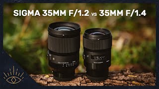 Sigma 35mm f12 DG DN Art vs Sigma 35mm f14 DG HSM Art [upl. by Garald]