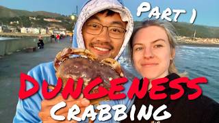 Pier Fishing for Dungeness Crab PART 1 [upl. by Meras404]