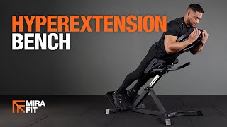 Mirafit Hyperextension Bench [upl. by Lehcim]