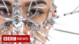 Why Sheldon Riley is removing his autistic mask for Eurovision  BBC News [upl. by Anaele]