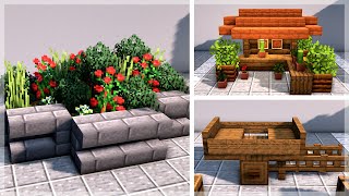 Minecraft 30 Village Decoration Build Ideas and Hacks [upl. by Lindo]