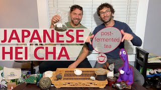 JAPANESE HEI CHA tea expert explains rare postfermented tea [upl. by Arlette300]