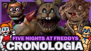 LA HISTORIA DE FIVE NIGHTS at FREDDYS  FNAF Cronología 2024 [upl. by Adnoek]